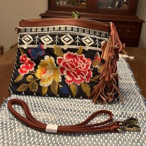 Johnny Was purse/clutch